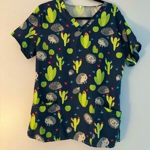 Adorable! Large scrub top porcupine cactuses 🌵